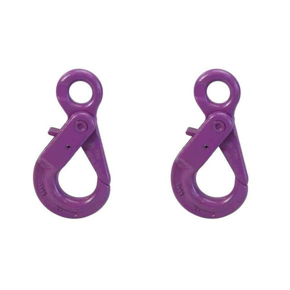 KWB 5/16 Clevis Self-Locking Hook Grade 100-4 Pack KWB 5/16 Clevis Self-Locking Hook Grade 100-4 Pack